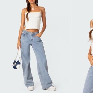 Edikted White Tank Top new with tags